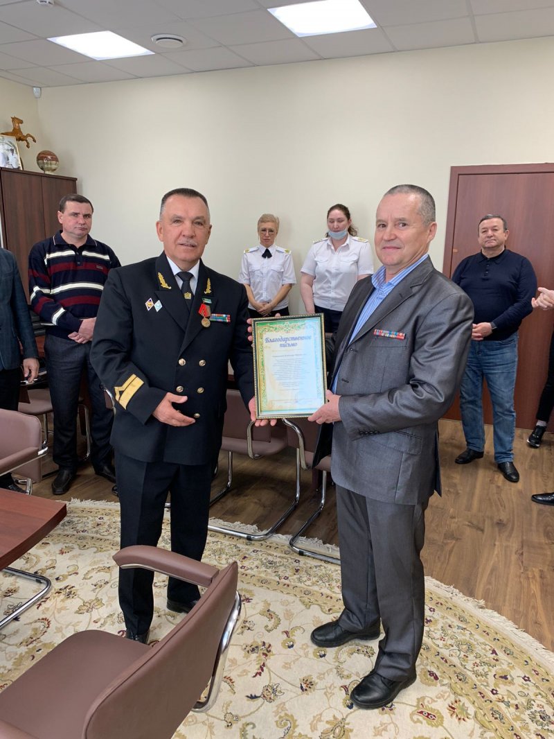 Встреча с представителями Союза ветеранов боевых действий "Доблесть"