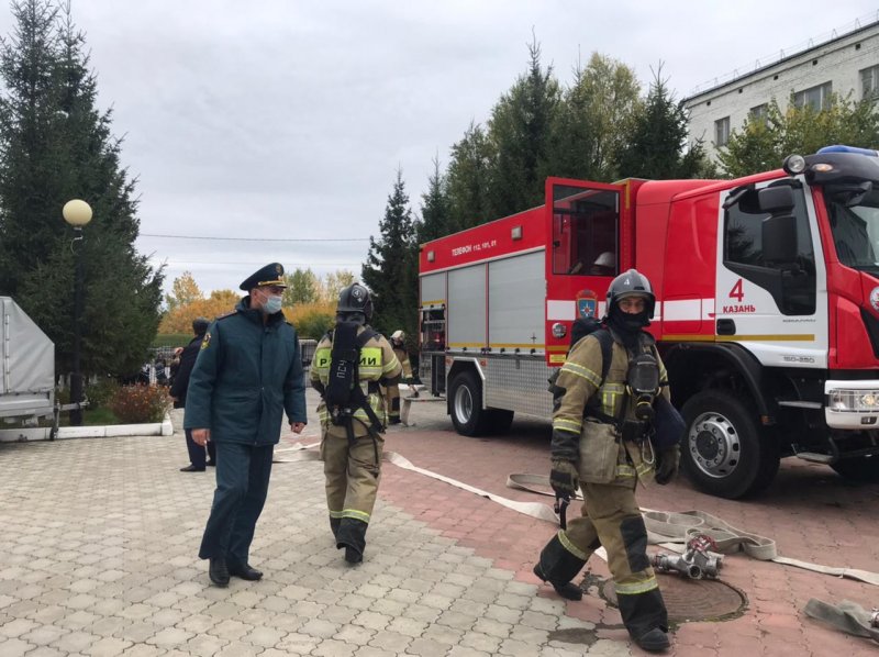 Тренировка по эвакуации обучающихся