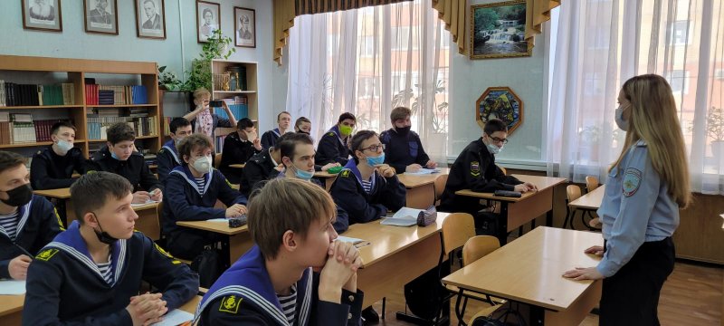 Профилактическая беседа со студентами