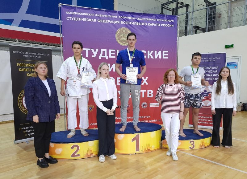 Вошли в пятерку «Студенческих Игр боевых искусств»